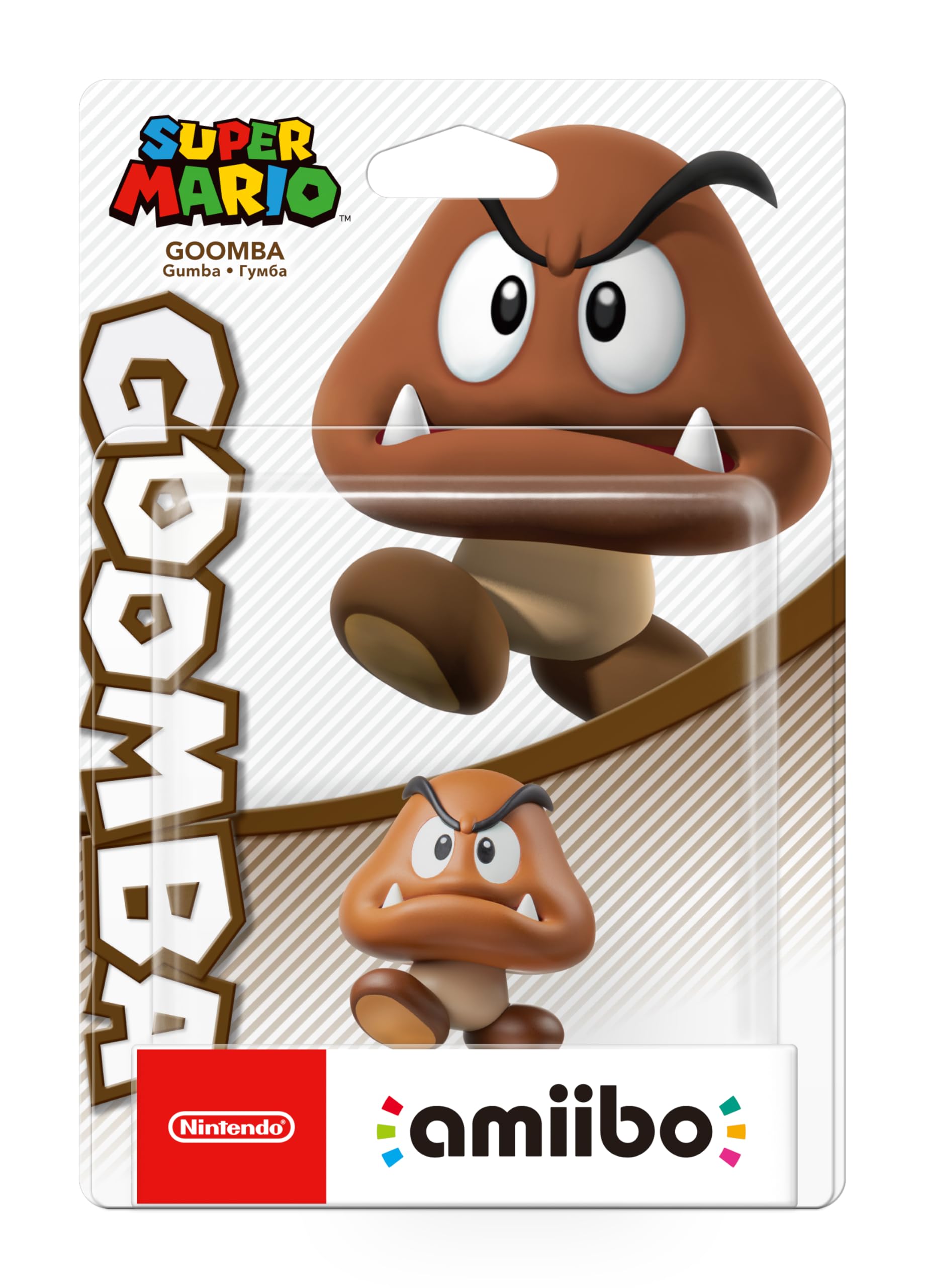 Nintendo Amiibo Goomba - Figura Interactiva Compatible con Switch, 3DS y Wii U | Colección Super Mario Nintendo Amiibo Goomba - Figura Interactiva Compatible con Switch, 3DS y Wii U | Colección Super Mario